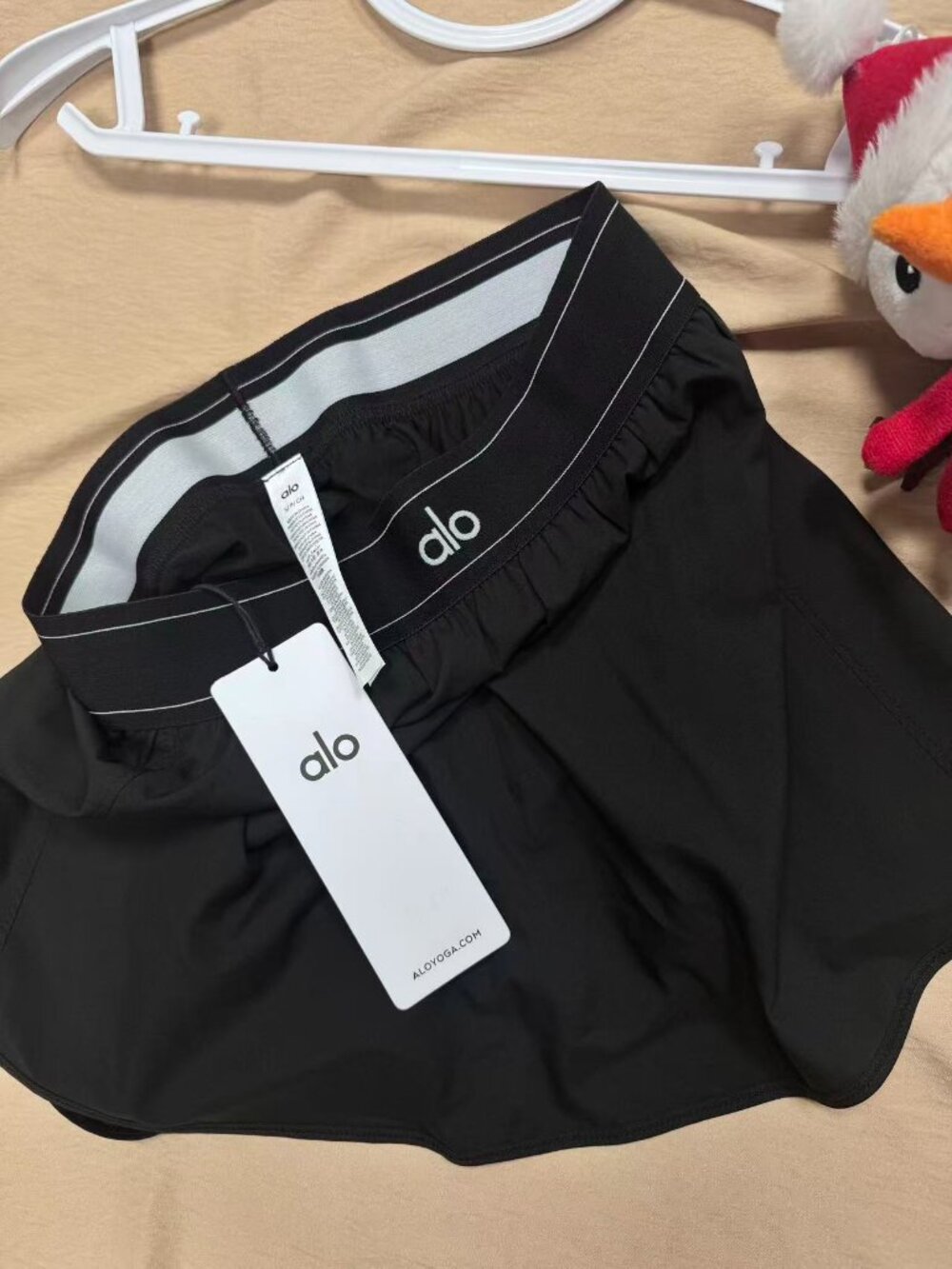 ALO Yoga Match Point Skirt Black NWT🌷✨Activewear Tennis short skirt - Picture 3 of 7